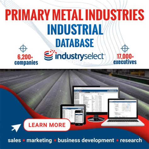 fabricated metal vs primary metal|primary metals industry trends.